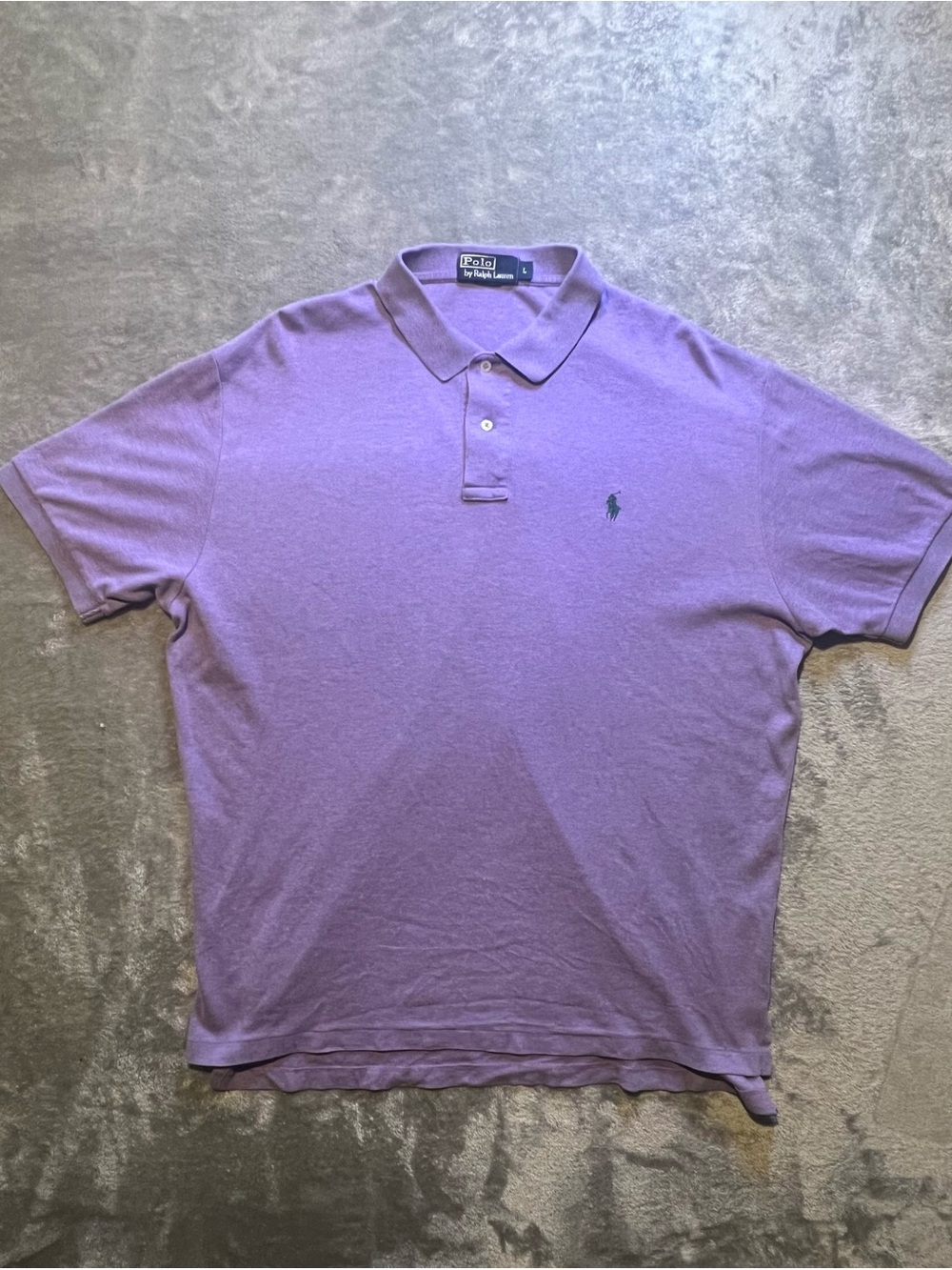 Polo by Ralph Lauren Lavender Short-Sleeve Polo
